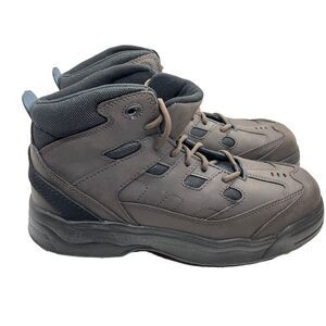 Red Wing Worx Work Boots Sneakers Men Size 8.5 WW Brown Leather Non-Metallic Toe